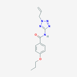 N-(2-allyl-2H-tetraazol-5-yl)-4-propoxybenzamide