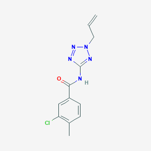 N-(2-allyl-2H-tetraazol-5-yl)-3-chloro-4-methylbenzamide