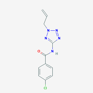 N-(2-allyl-2H-tetraazol-5-yl)-4-chlorobenzamide