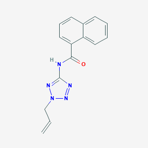 N-(2-allyl-2H-tetraazol-5-yl)-1-naphthamide