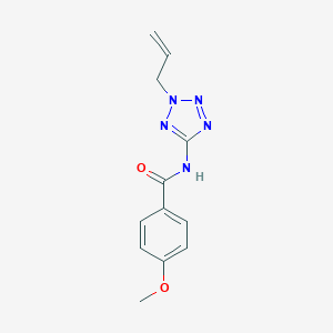 molecular formula C12H13N5O2 B235088 N-(2-allyl-2H-tetraazol-5-yl)-4-methoxybenzamide 