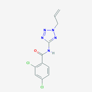 molecular formula C11H9Cl2N5O B235128 N-(2-allyl-2H-tetraazol-5-yl)-2,4-dichlorobenzamide 