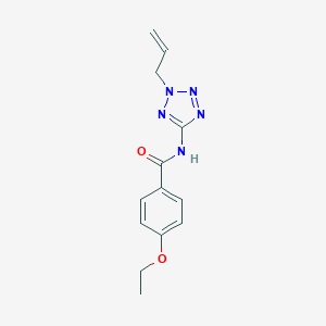 molecular formula C13H15N5O2 B235131 N-(2-allyl-2H-tetraazol-5-yl)-4-ethoxybenzamide 