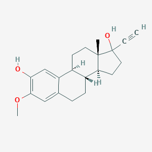 molecular formula C21H26O3 B023515 2-Hydroxymestranol CAS No. 26011-40-5