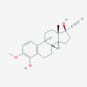 molecular formula C21H26O3 B023516 4-羟基甲羟孕烯 CAS No. 65694-22-6