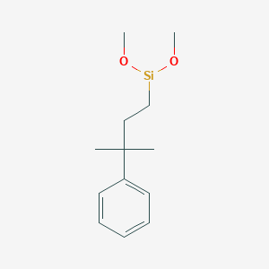 molecular formula C16H13Cl2NO2 B235170 二甲氧基(3-甲基-3-苯基丁基)硅烷 CAS No. 157223-33-1