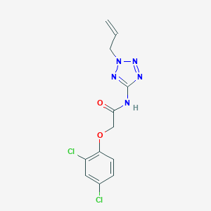 molecular formula C12H11Cl2N5O2 B235174 N-(2-allyl-2H-tetraazol-5-yl)-2-(2,4-dichlorophenoxy)acetamide 