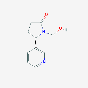 B235251 n'-Hydroxymethylnorcotinine CAS No. 157129-55-0