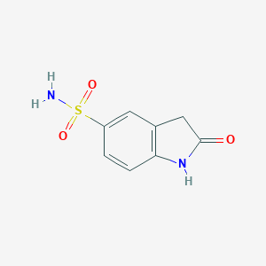 molecular formula C8H8N2O3S B023527 2-Oxoindoline-5-sulfonamide CAS No. 175075-24-8