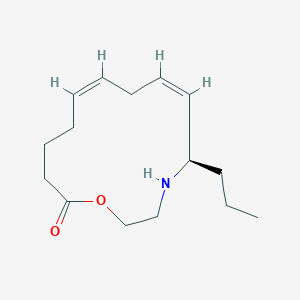 molecular formula C39H65N5O9 B235338 Epilachnadiene CAS No. 147363-83-5