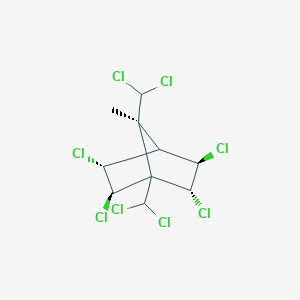 molecular formula C10H10Cl8 B235343 2,3,5,6,8,8,10,10-Octachlorobornano CAS No. 142534-71-2