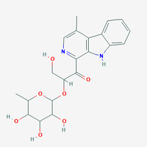 molecular formula C21H24N2O7 B235346 Oxopropaline A CAS No. 152752-57-3