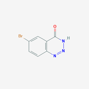 1,2,3-Benzotriazin-4(3H)-one, 6-bromo-