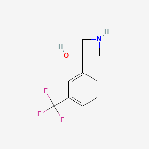 3-[3-(Trifluoromethyl)phenyl]azetidin-3-ol