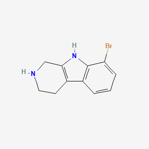 molecular formula C11H11BrN2 B2353905 8-Bromo-2,3,4,9-tetrahydro-1H-beta-carboline CAS No. 171066-27-6