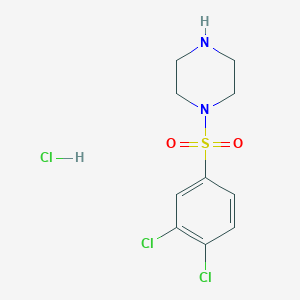 1-(3,4-Dichlorobenzenesulfonyl)piperazine hydrochloride