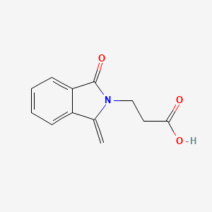 3-(1-methylene-3-oxo-1,3-dihydro-2H-isoindol-2-yl)propanoic acid