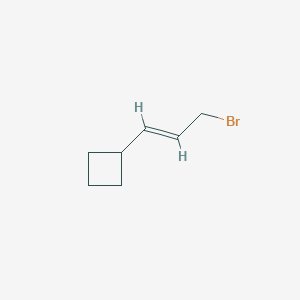 [(E)-3-Bromoprop-1-enyl]cyclobutane