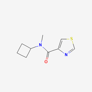 N-cyclobutyl-N-methyl-1,3-thiazole-4-carboxamide