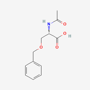 molecular formula C12H15NO4 B2354013 (S)-2-Acetamido-3-(benzyloxy)propanoic acid CAS No. 35886-80-7