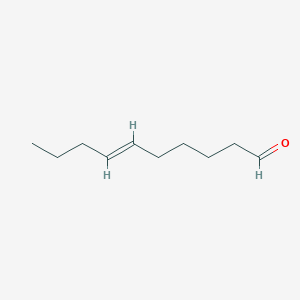 molecular formula C18H21NO B235416 (E)-6-Decenal CAS No. 147159-48-6