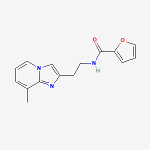 N-(2-(8-methylimidazo[1,2-a]pyridin-2-yl)ethyl)furan-2-carboxamide