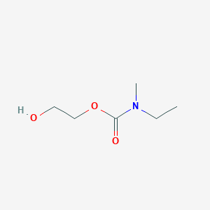 molecular formula C6H13NO3 B2354338 2-hydroxyethyl N-ethyl-N-methylcarbamate CAS No. 1514873-81-4
