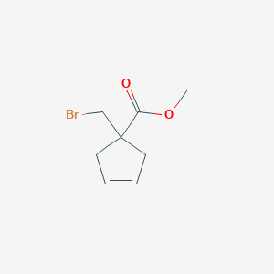 Methyl 1-(bromomethyl)cyclopent-3-ene-1-carboxylate
