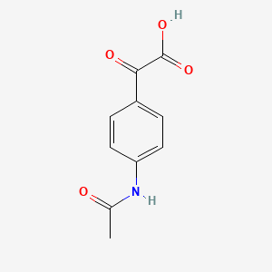 (p-Acetamidophenyl)glyoxylic acid