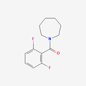 molecular formula C13H15F2NO B2354413 1-(2,6-Difluorobenzoyl)azepane CAS No. 385380-70-1