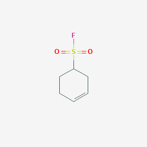 molecular formula C6H9FO2S B2354422 环己-3-烯-1-磺酰氟 CAS No. 2126160-97-0