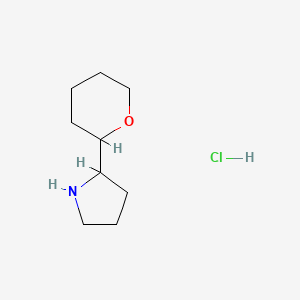 2-(Oxan-2-yl)pyrrolidine hydrochloride