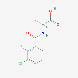2-[(2,3-Dichlorophenyl)formamido]propanoic acid