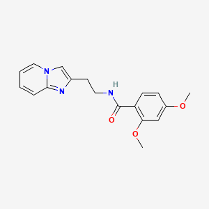 N-(2-imidazo[1,2-a]pyridin-2-ylethyl)-2,4-dimethoxybenzamide