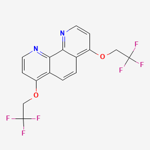 4,7-Bis(2,2,2-trifluoroethoxy)-1,10-phenanthroline