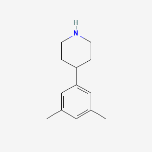 molecular formula C13H19N B2354660 4-(3,5-Dimethylphenyl)piperidine CAS No. 80836-03-9