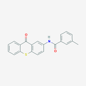 molecular formula C21H15NO2S B2354708 3-méthyl-N-(9-oxothioxanthen-2-yl)benzamide CAS No. 478248-53-2