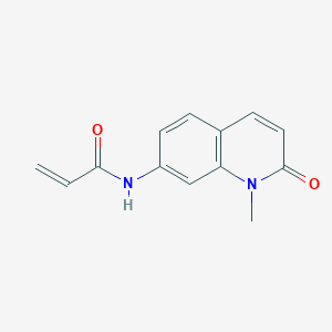 N-(1-Methyl-2-oxoquinolin-7-yl)prop-2-enamide