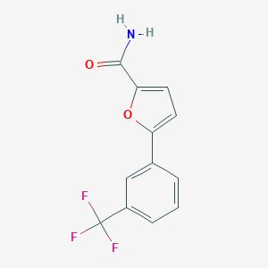 5-[3-(Trifluoromethyl)phenyl]furan-2-carboxamide