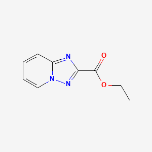 molecular formula C9H9N3O2 B2354735 Ethyl [1,2,4]triazolo[1,5-a]pyridine-2-carboxylate CAS No. 62135-58-4