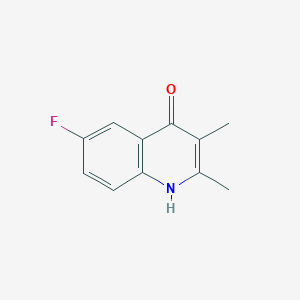 6-Fluoro-2,3-dimethylquinolin-4-ol