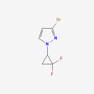 3-Bromo-1-(2,2-difluorocyclopropyl)-1H-pyrazole