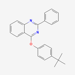 4-(4-Tert-butylphenoxy)-2-phenylquinazoline