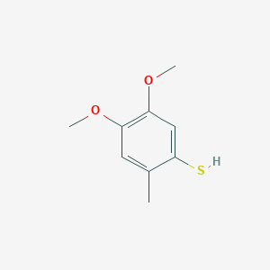 4,5-Dimethoxy-2-methylbenzene-1-thiol