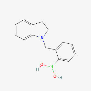 (2-(Indolin-1-ylmethyl)phenyl)boronic acid