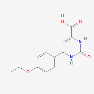 6-(4-Ethoxyphenyl)-2-oxo-1,2,3,6-tetrahydro-4-pyrimidinecarboxylic acid