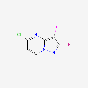 5-Chloro-2-fluoro-3-iodopyrazolo[1,5-a]pyrimidine