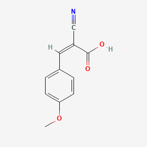 (Z)-2-cyano-3-(4-methoxyphenyl)prop-2-enoic acid