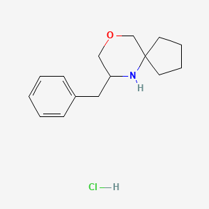 7-Benzyl-9-oxa-6-azaspiro[4.5]decane hydrochloride