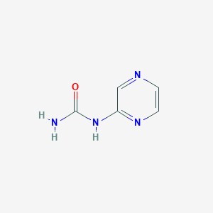 molecular formula C5H6N4O B2355471 1-(Pyrazin-2-yl)urea CAS No. 86525-14-6
